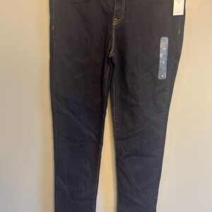Dark Wash Slim Jeans - Deep Indigo
